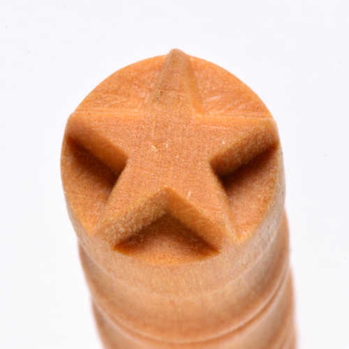 MKM Texas Star 1.5cm wood stamp